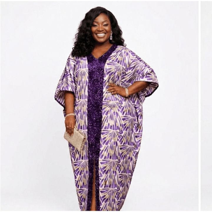 African Abaya Kaftan Dress One Size Elegant Maxi Boubou Traditional Outfit