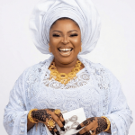 Iro and buba , white lace wrapper and blouse , African women clothing